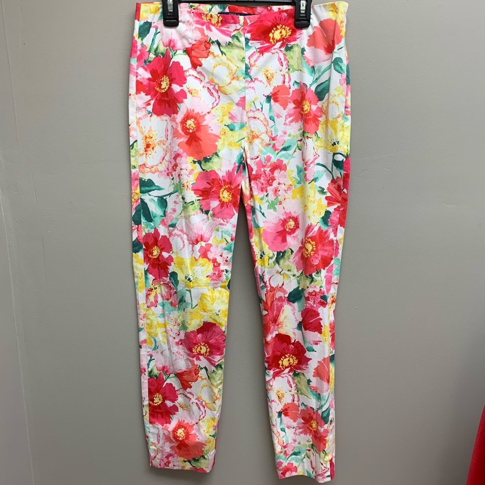 Polo Ralph Lauren High Waisted Floral Pants